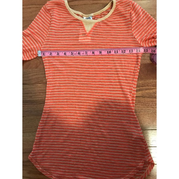 Free People Intimately Nude Combo Striped Sheer Slim Top - Extra Small - NWT - Picture 4 of 10